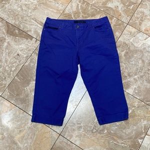 Calvin Klein stretch denim capris size 33/16